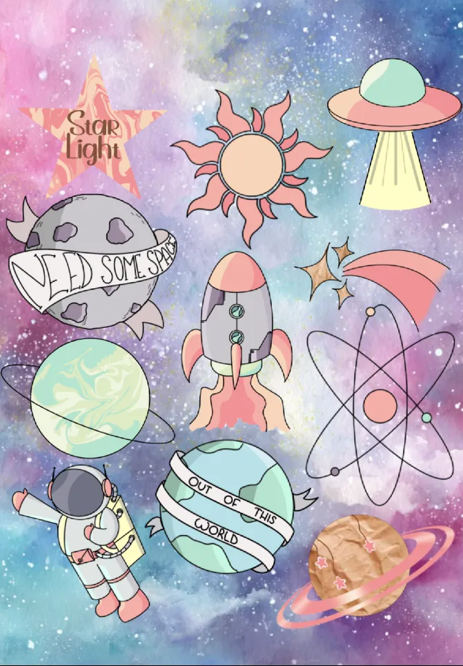 Crafts Comet sticker sheet 05