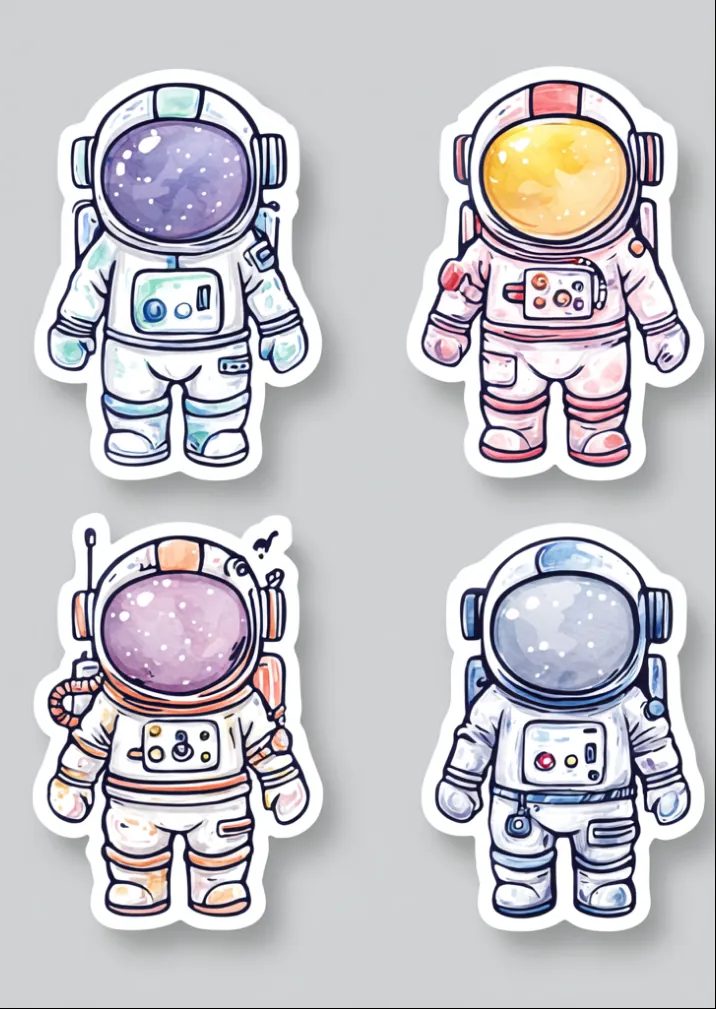 Crafts Comet sticker sheet 06