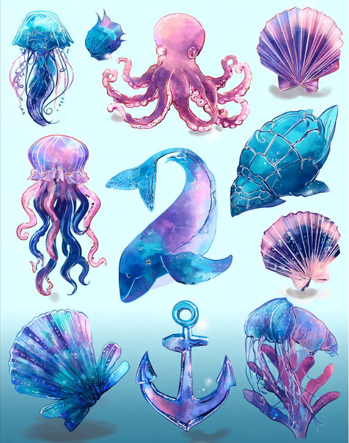 Crafts Comet sticker sheet 08